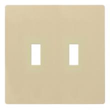 Bryant Electric, a Hubbell affiliate RFW2I - WALLPLATE, 2G TOG, SNAP-ON, IVORY