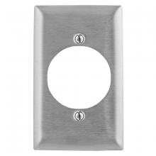 Bryant Electric, a Hubbell affiliate SSJ723 - WALLPLATE, JUMBO, 1-G, 2.15", SS