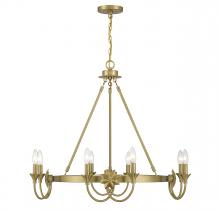 Savoy House 1-2206-8-322 - Sullivan 8-Light Chandelier in Warm Brass