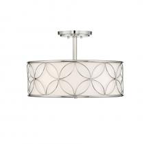 Savoy House 6-1953-4-109 - Reid 4-Light Ceiling Light in Polished Nickel