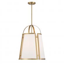 Savoy House 7-6304-4-322 - Chartwell 4-Light Pendant in Warm Brass