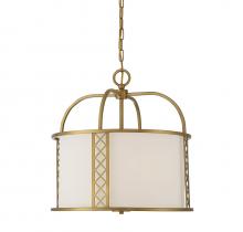 Savoy House 7-8202-3-322 - Rockford 3-Light Pendant in 
Warm Brass