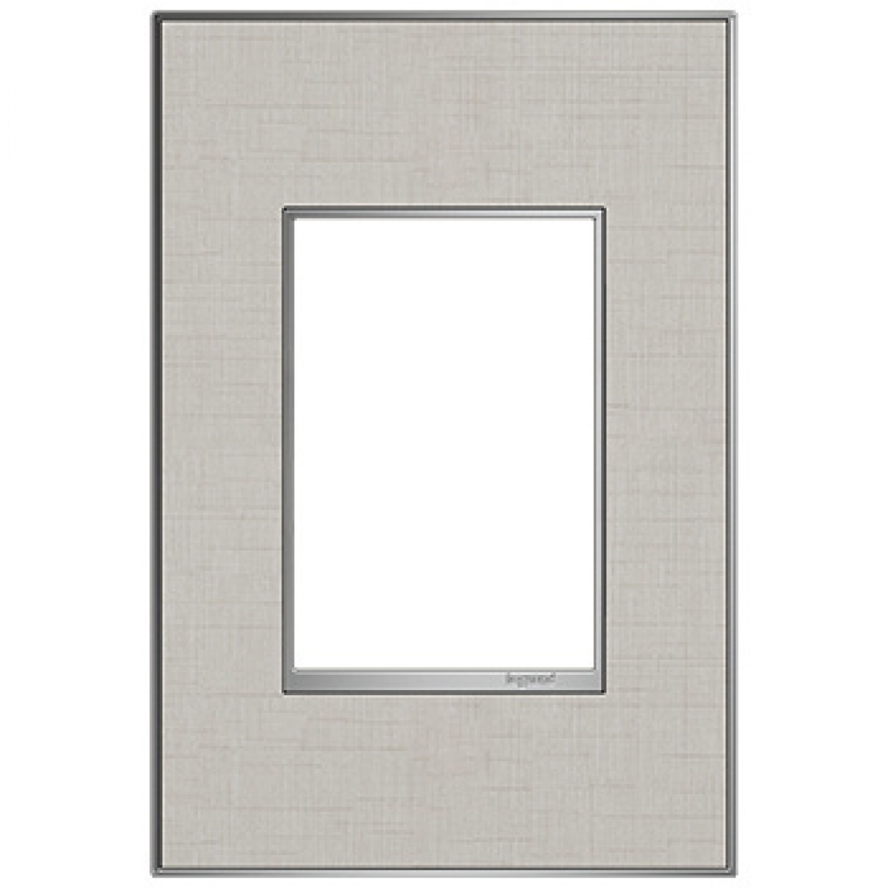 adorne? True Linen One-Gang-Plus Screwless Wall Plate