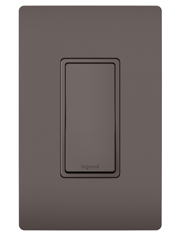 radiant? 15A Single-Pole Switch, Brown