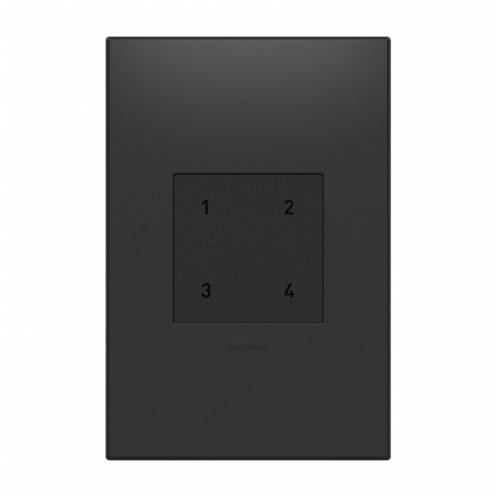 adorne? Wireless Smart Scene Switch with Netatmo, Graphite