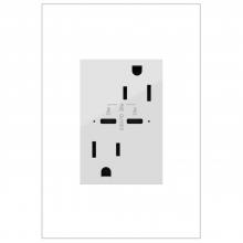 Legrand ARTRUSB15PD30W4 - adorne® 15A Tamper-Resistant Ultra-Fast Plus Power Delivery USB Type-C/C Outlet ? Legrand