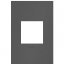 Legrand AWC1G2BBN4 - adorne? Brushed Black Nickel One-Gang Screwless Wall Plate