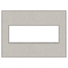 Legrand AWM3GTL4 - adorne? True Linen Three-Gang Screwless Wall Plate