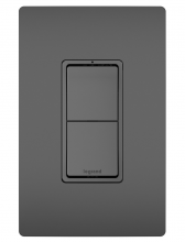 Legrand RCD11BKCC6 - radiant? Two Single-Pole Switches, Black