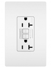 Legrand 2097NTLTRW - radiant? 20A Tamper Resistant Self Test GFCI Outlet with Night Light, White