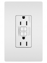 Legrand 1597NTLTRWCCD4 - radiant? 15A Tamper-Resistant Self-Test GFCI Outlet with Night Light, White