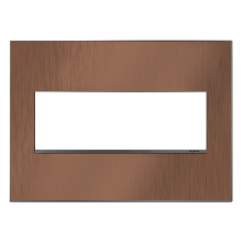 Legrand AWM3GCU4 - adorne? Copper Three-Gang Screwless Wall Plate