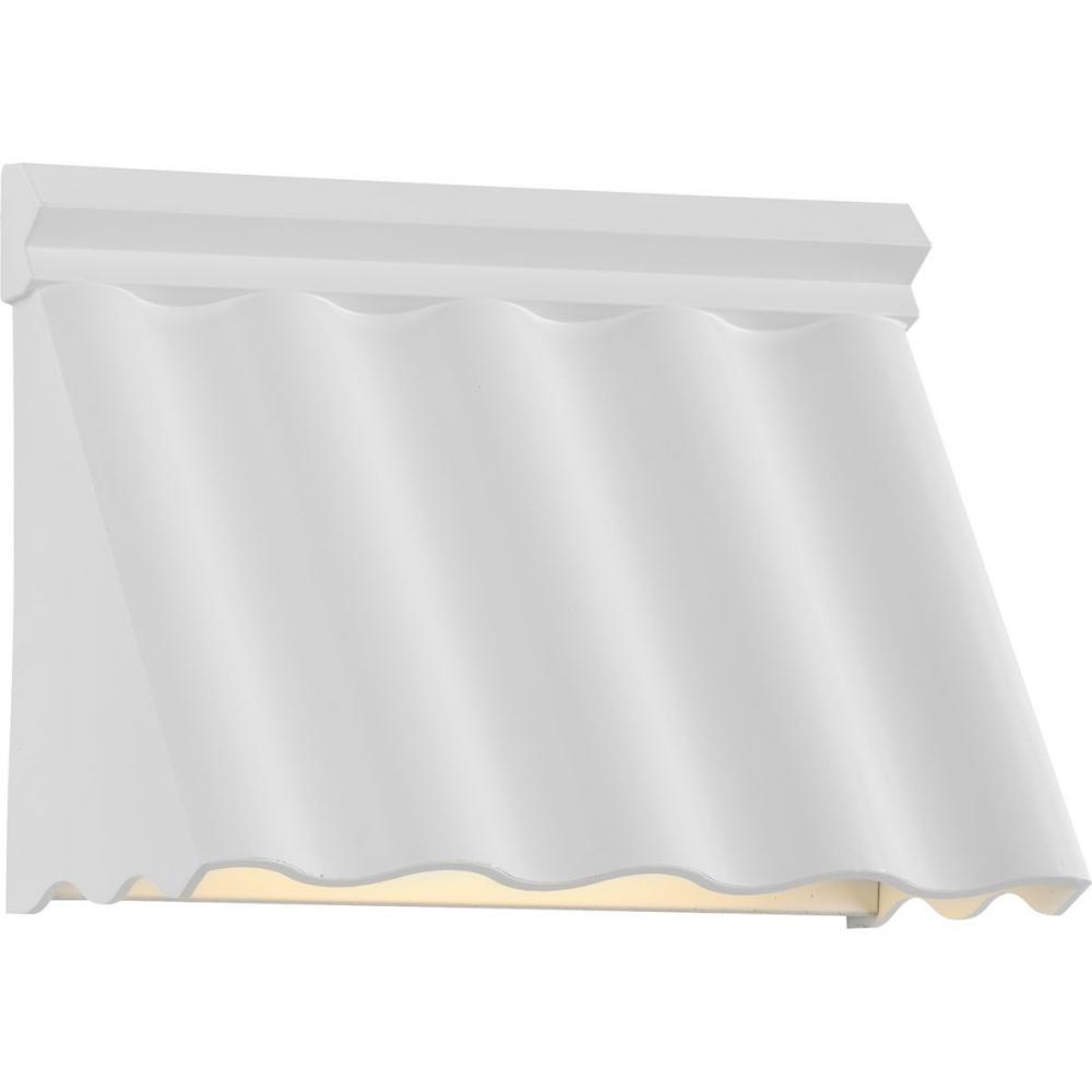 POINT DUMEÂ® by Jeffrey Alan Marks for Progress Lighting Wakecrest LED Shelter White Outdoor Wall La