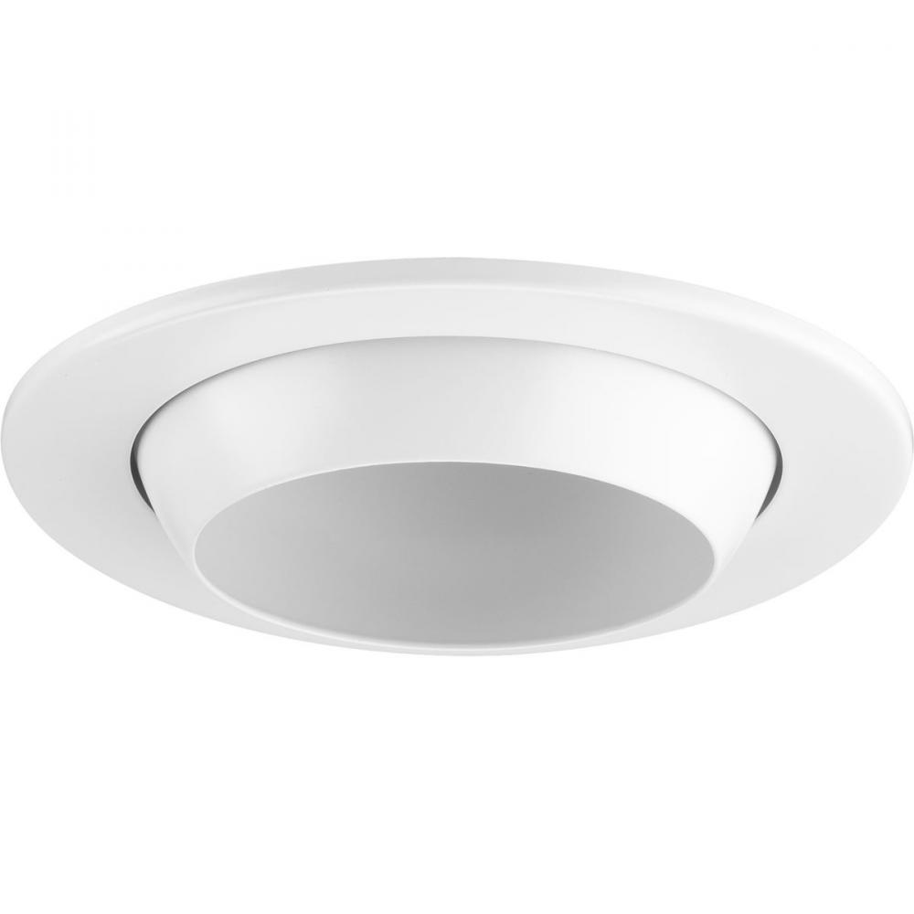 4&#34; Satin White LED Recessed Eyeball Trim for 4&#34; Housing (P804N series)
