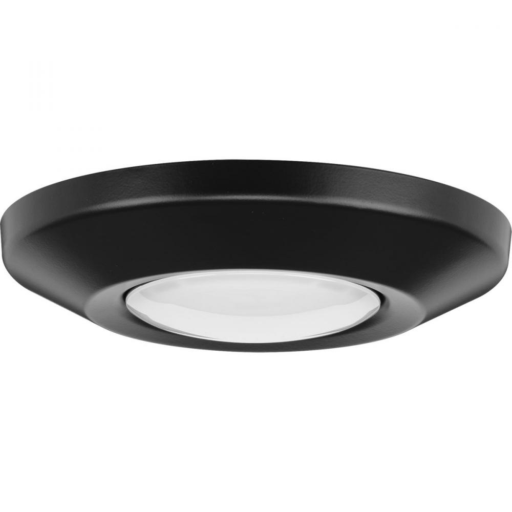 Intrinsic Collection 7&#34; Black Flush Mount LED Adjustable Eyeball Ceiling Fixture