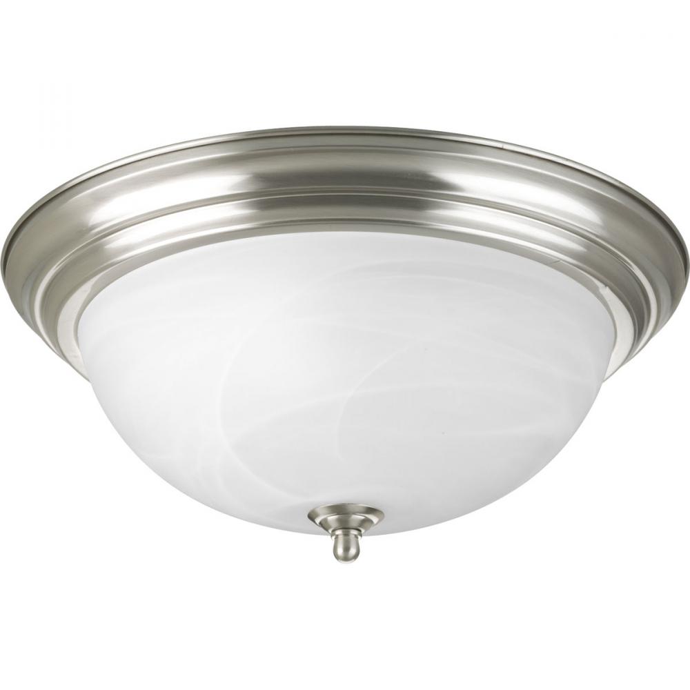 Three-Light Dome Glass 15-1/4&#34; Close-to-Ceiling