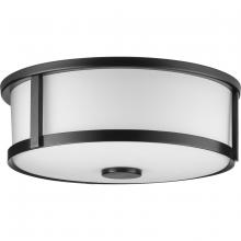 Progress P350254-31M - Gilliam Collection 12--5/8 in. Two-Light Matte Black New Traditional Flush Mount