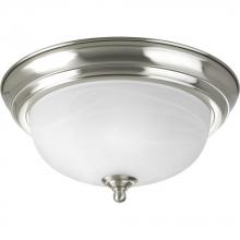 Progress P3924-09 - One-Light Dome Glass 11-3/8" Close-to-Ceiling