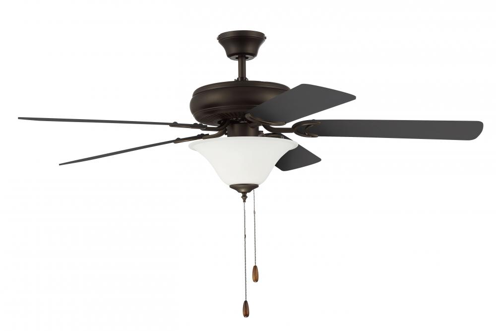 52&#34; Decorator&#39;s Choice 2 Light in Espresso w/ Walnut/Espresso Blades