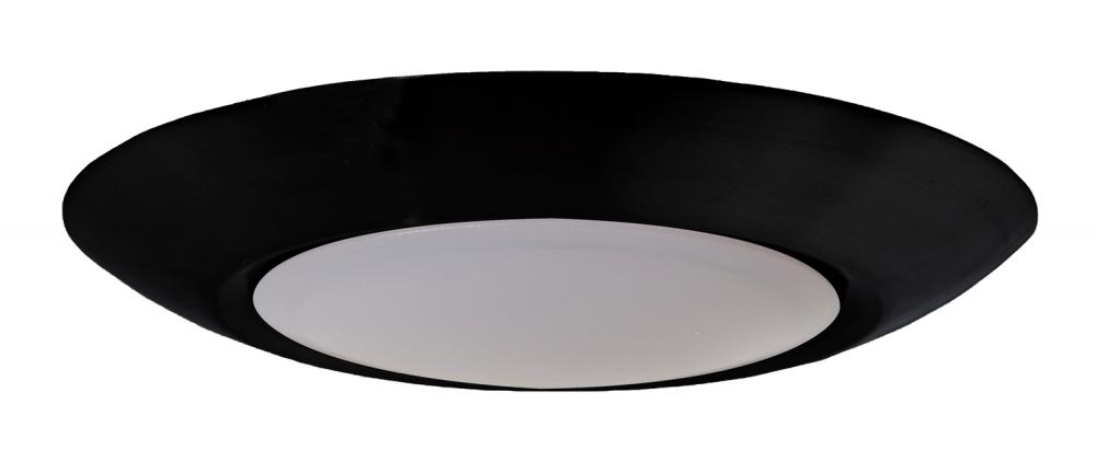 Slim Line 1 Light 6&#34; LED Flushmount in White (7&#34; Overall Diameter)