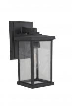 Craftmade ZA2414-TB-C - Resilience 1 Light Outdoor Lantern in Textured Black