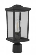 Craftmade ZA2415-TB-C - Resilience 1 Light Post Mount in Textured Black