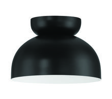 Craftmade 59181-FB - Ventura Dome 1 Light Flushmount in Flat Black