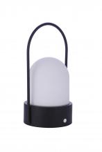 Craftmade 86275R-LED - Outdoor Rechargeable Dimmable LED Portable Lamp in Midnight (Dome Shade)