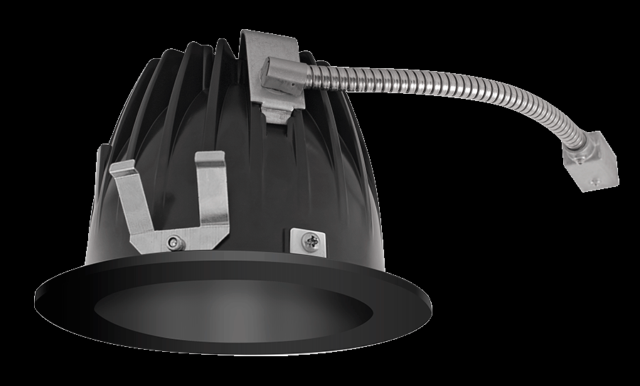 RECESSED DOWNLIGHTS 12 LUMENS NDLED4RD 4 INCH ROUND UNIVERSAL DIMMING 80 DEGREE BEAM SPREAD 3000K