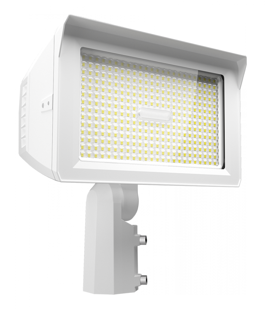 Floodlights, Outdoor, 150/125/100/75W, 3000K/4000K/5000K, 120-277V, 81-84CRI, Integrated Button Ph