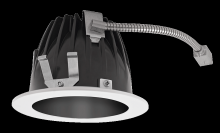 RAB Lighting NDLED6RD-80YNHC-B-W - RECESSED DOWNLIGHTS 20 LUMENS NDLED6RD 6 INCH ROUND UNIVERSAL DIMMING 80 DEGREE BEAM SPREAD 3500K