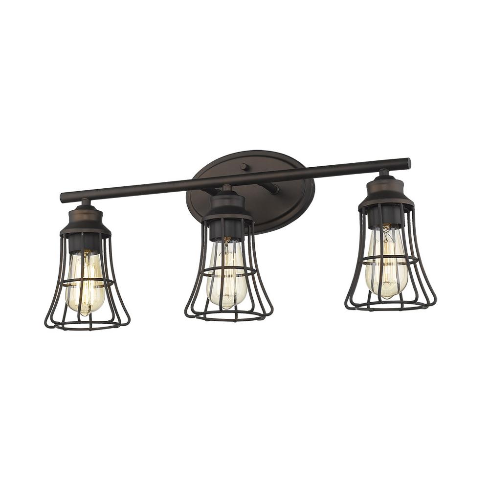 Piers 3-Light Oil-Rubbed Bronze Vanity