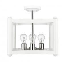 Acclaim Lighting IN20040WH - Coyle 4-Light Convertible Pendant