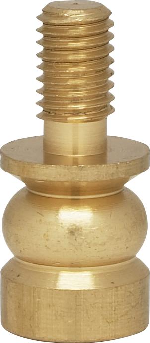 Solid Brass Riser; 1/4-27; Burnished And Lacquered; 1/2&#34; Height