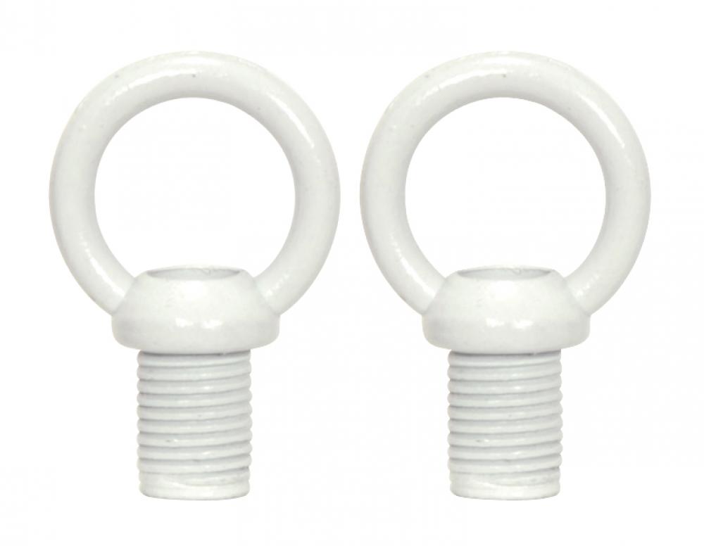 Bath Swag Canopy Kit; White Finish; 5&#34; Diameter; 3- 7/16&#34; Holes; Includes Hardware; 10lbs