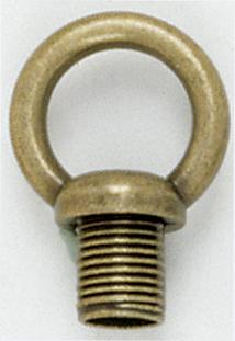 1&#34; Male Loop; 1/8 IP With Wireway; 10lbs Max; Antique Brass Finish