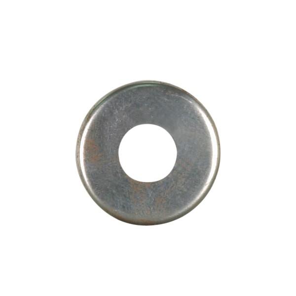 Steel Check Ring; Curled Edge; 1/8 IP Slip; Unfinished; 3/4&#34; Diameter