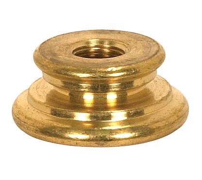 Solid Brass Neck And Spindle; Unfinished; 1-1/4&#34; x 9/16&#34;; 1/8 IP Tapped