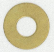 Light Steel Washer; 1/8 IP Slip; 24 Gauge; Brass Plated Finish; 1&#34; Diameter