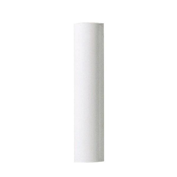 Plastic Candle Cover; White Plastic; 1-3/16&#34; Inside Diameter; 1-1/4&#34; Outside Diameter;