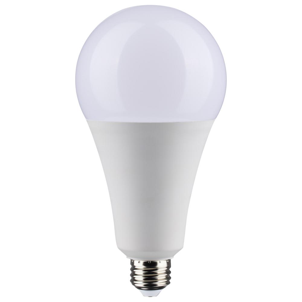 Ultra Bright Utility Lamp; 36 Watt; PS30 LED; Dimmable; White Finish; Medium Base; 2700K; 120 Volt;