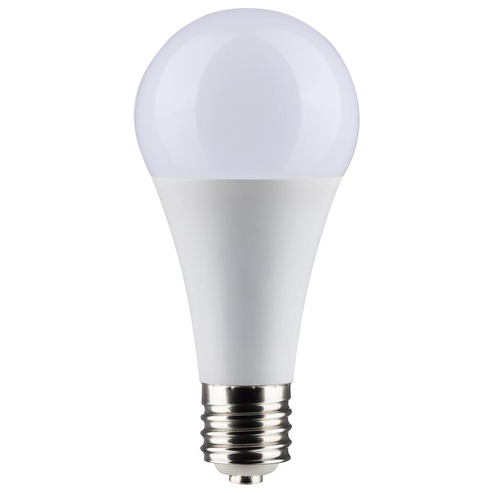 Ultra Bright Utility Lamp; 36 Watt; PS30 LED; Dimmable; White Finish; Mogul Base; 4000K; 120 Volt;