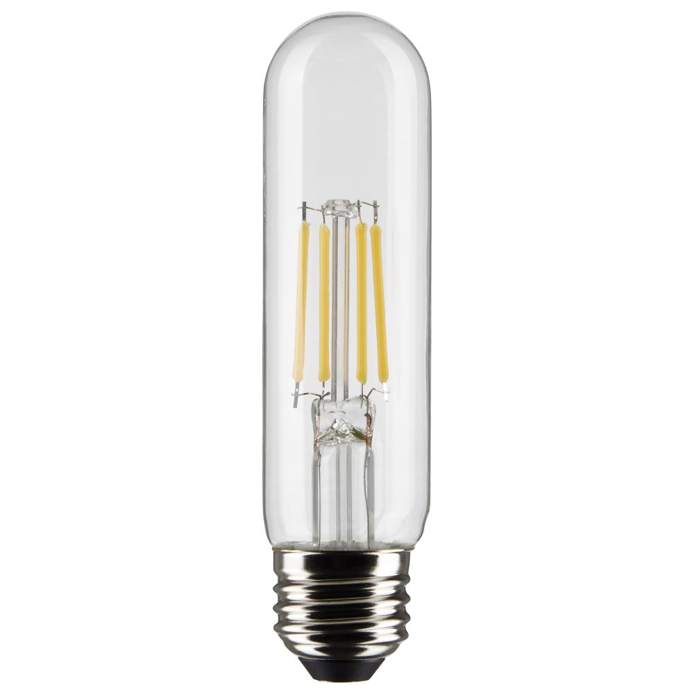 5.5 Watt T10 LED; Clear; Medium base; 90 CRI; 5000K; 120 Volt