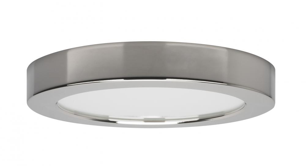 Blink - 10.5W- 5.5&#34; Surface Mount LED - 3000K- Round Shape - Polished Chrome Finish - 120V