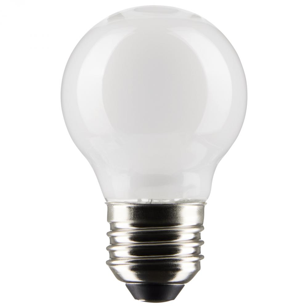 4.5 Watt G16.5 LED; White; Medium Base; 5000K; 120 Volt; 2-Card