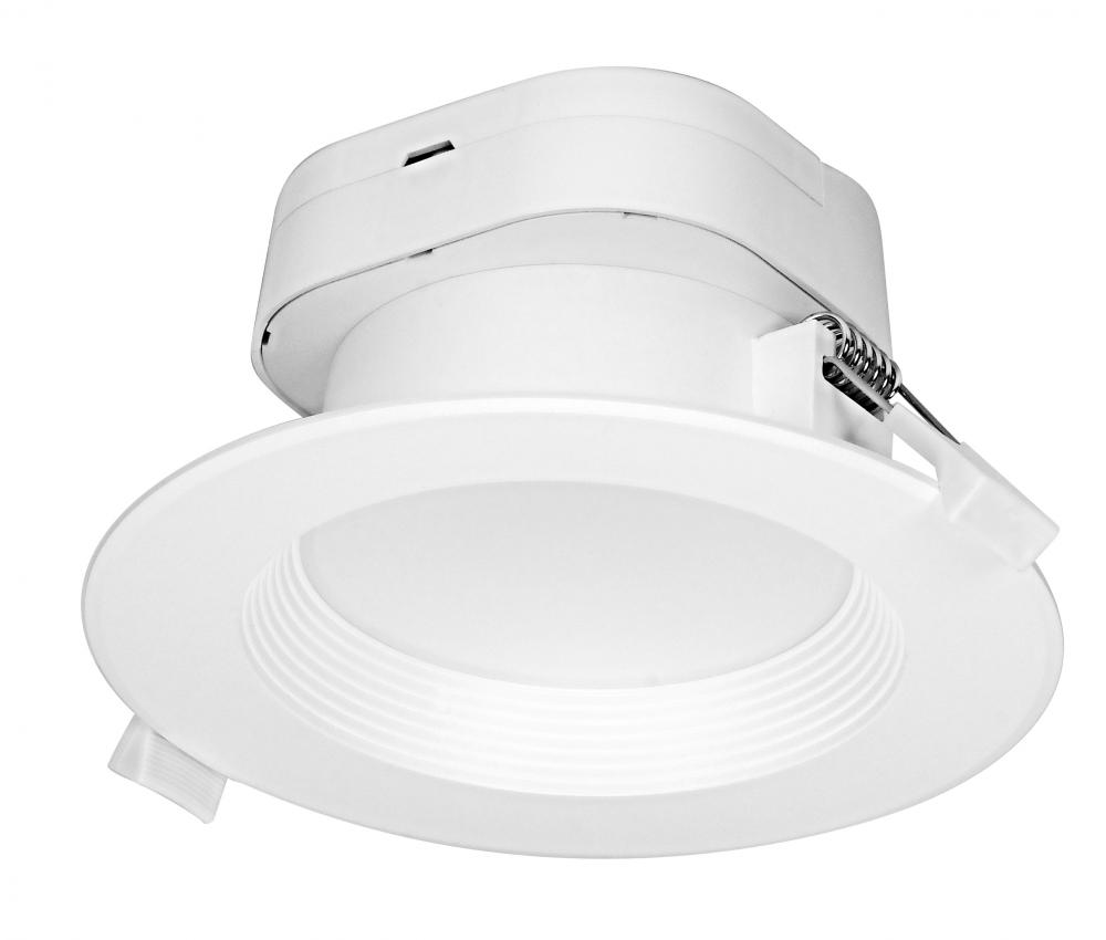 7 watt LED Direct Wire Downlight; 4 inch; 3000K; 120 volt; Dimmable