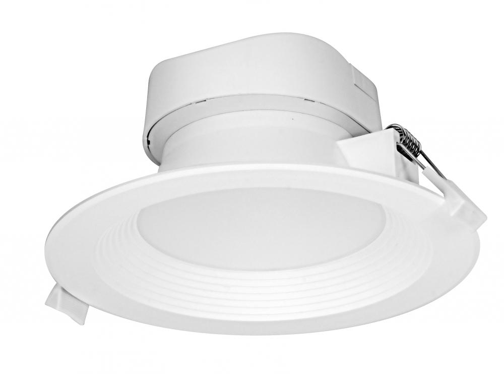 9 watt LED Direct Wire Downlight; 5-6 inch; 2700K; 120 volt; Dimmable