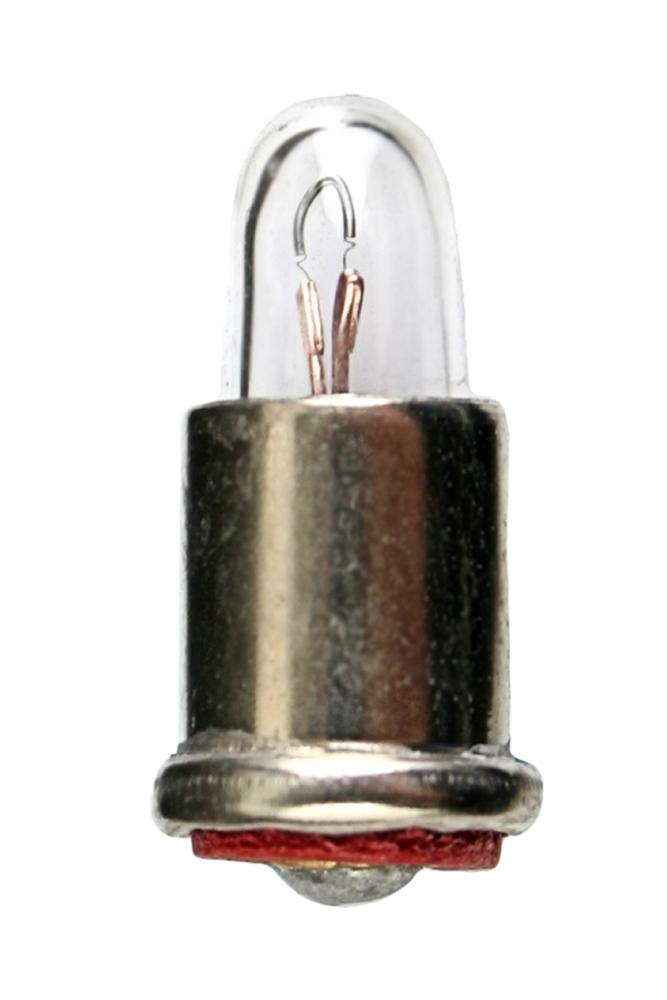 0.08 Watt miniature; T1 3/4; 3000 Average rated hours; Midget Flange base; 1.4 Volt