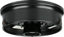 Satco Products Inc. 90/749 - 4" Wired Holder; Black Finish; Includes Hardware; 60W Max