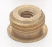 Satco Products Inc. 90/761 - Brass Reducing Bushing; Unfinished; 1/8 M x 8/32 F; With Shoulder
